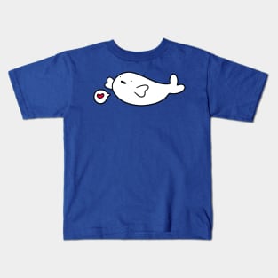 Baby Harp Seal Love Kids T-Shirt